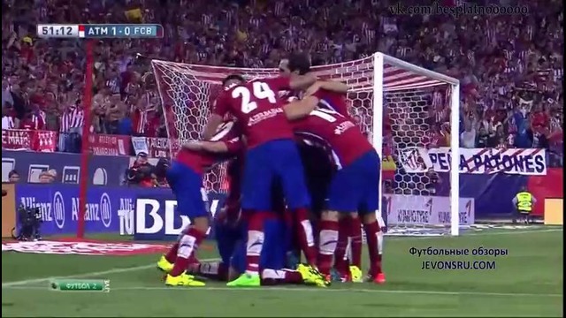 Атлетико 1:2 Барселона | Испанская Примера 2015/16 | 03-й тур | Обзор матча