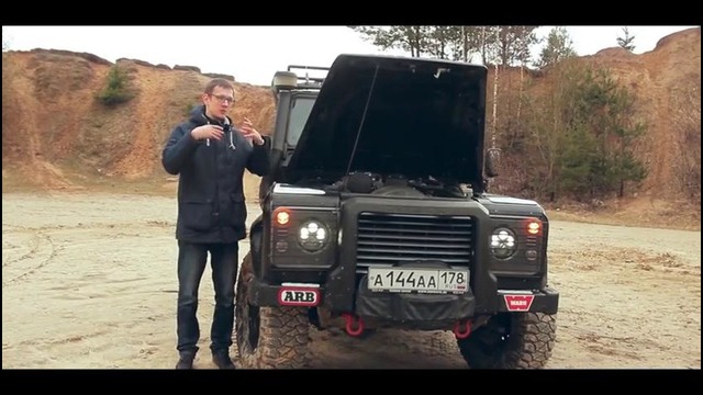 AcademeG. Обзор Land Rover Defender 90