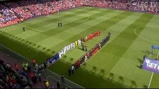 Anfield tribute to Jamie Carragher