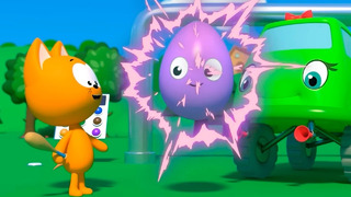 Учим цвета: разноцветные шарики и яйца – Котэ ТВ сборник мультфильмов и игры для малышей Выпуск 30