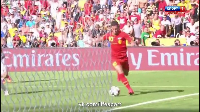 Бельгия – Россия 1:0 Гол Дивока Ориги 22.06.2014
