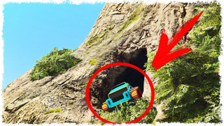 Секретная пещера в горах для танка! прячь & ищи в gta online