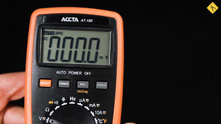 Кишеньковий мультиметр Accta AT-180