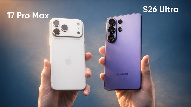 Galaxy S26 Ultra vs iPhone 17 Pro Max — кто король