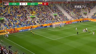США – Эквадор | Чемпионат мира по футболу U-20 | 1/4 финал | Обзор матча