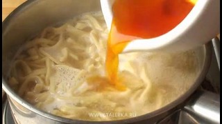 Как готовить суп лапшу из курицы