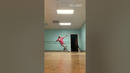 I guess he was trying to break dance