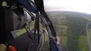 Посадка старичка Ан-12. Вид из кабины штурмана самолёта