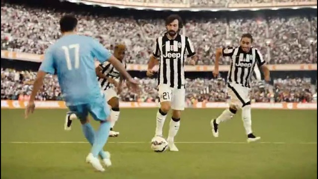 Pirlo, Messi, Coutinho и Ozil в новой рекламе Gatorade