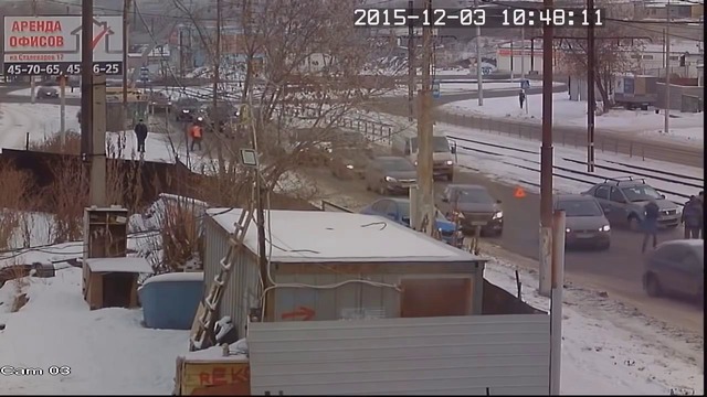 Драки на дорогах в России