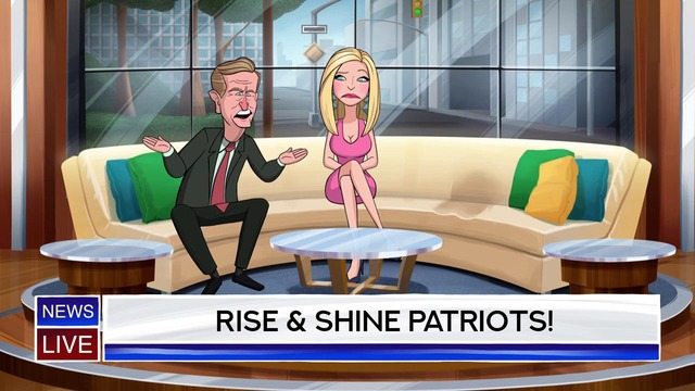 (HD) Наш мультяшный президент 4 серия (1 сезон)