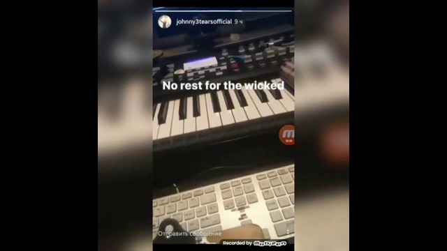 Еще видео с инста Hollywood Undead