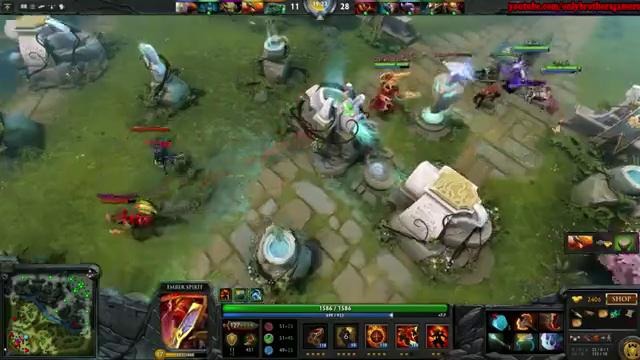 Dota 2 – Miracle- 8265MMR Plays Ember Spirit 39/0 – Full Game