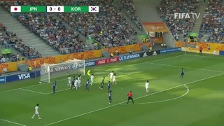 Япония – Южная Корея | Чемпионат мира по футболу U-20 | 1/8 финал | Обзор матча