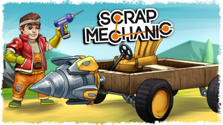 Quantum Games ► Выживание в scrap mechanic и строительство машины