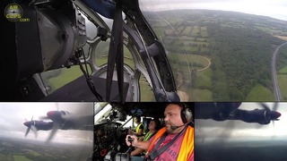 Как пилоты управляют гигантом Ан-12 в полёте