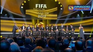 Золотой мяч 2012. Символическая сборная года