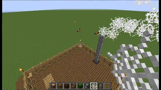 Строю красивый дом в minecraft(пилотный ввыпуск)