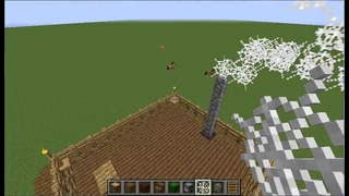 Строю красивый дом в minecraft(пилотный ввыпуск)