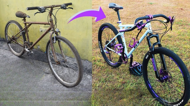 Man Turns RUSTY Old BIKE into High-End Beast | Start to Finish by @CoggieBike