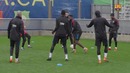 Сеанс восстановления после игры в лиге против Эспаньола