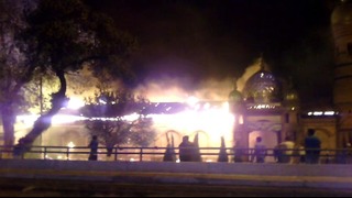 Пожар в мечети на Рисовом базаре