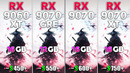 RX 9060 XT vs RX 9070 GRE vs RX 9070 vs RX 9070 XT – Test in 11 Games