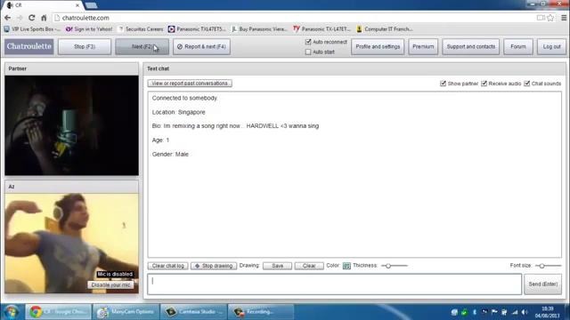 Zyzz Chatroulette #5