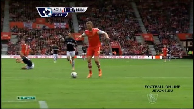 Саутгемптон – Манчестер Юнайтед 1-1 (11.05.2014)