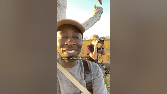 Paid content for @debeers. National Geographic Explorer Charles Mpofu heads to the Okavango Delta