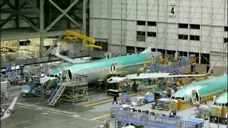 Линия по сборке самолётов Boeing