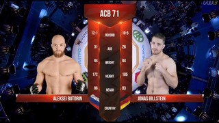 ACB 71: Jonas Billstein vs Aleksei Butorin