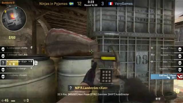 Xizt тащит раунд