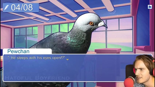 ((PewDiePie)) «Hatoful Simulator» – Pigeon Boyfriend Simulator (Part 1)