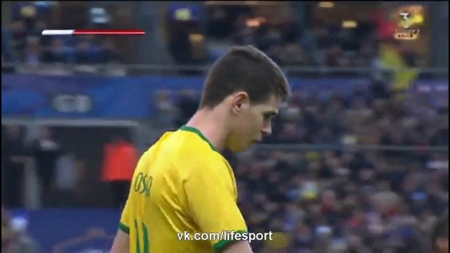Франция 1-3 Бразилия Товарищеский матч 2015