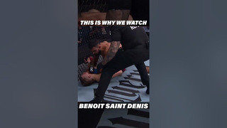 THIS is Why We Watch Benoit Saint Denis #ufc #mma #shorts