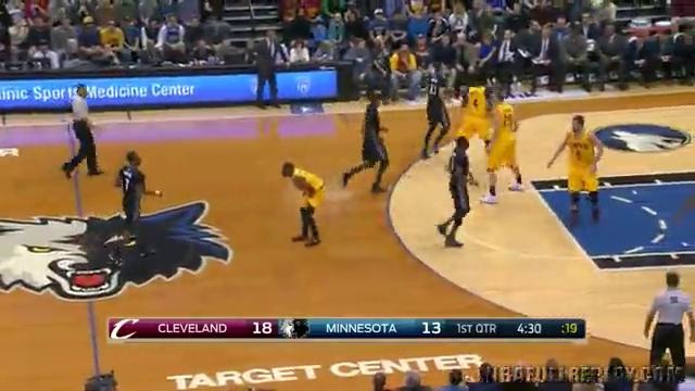 Cleveland Cavaliers vs Minnesota T’Wolves 1 часть 31.01.2015