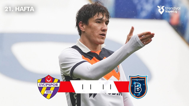 Эюспор – Истанбул Башакшехир | Турецкая Суперлига 2025/26 | 21-й тур | Обзор матча | Гол Элдора Шомуродова