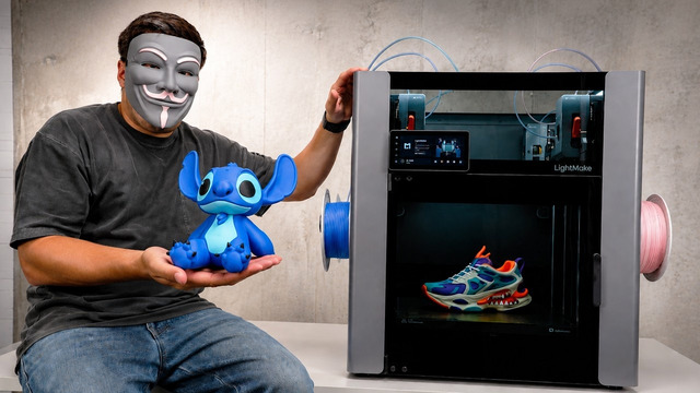 One Head Is Good But Four Are Better – LightMake L4 – A New King of 3D Printers