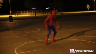 Spiderman Plays Basketball… Workout Part – 1.5