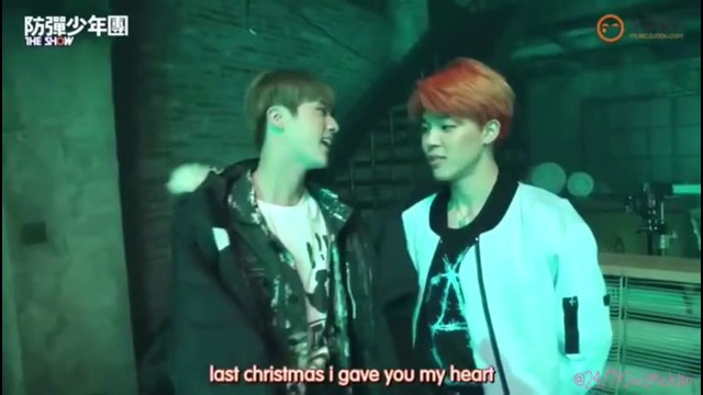 BTS JIN JIMIN Last Christmas(моему возмущению нет предела. АДМИНЫ)
