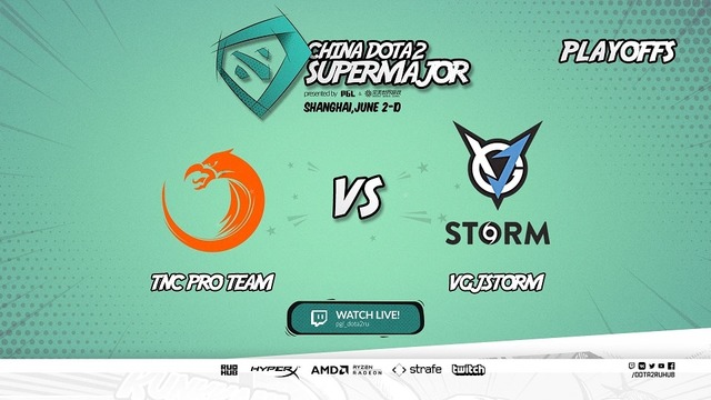Highlights TNC vs VGJ.Storm 06.06.2018 [GREAT GAME] China Supermajor 2018 Dota 2