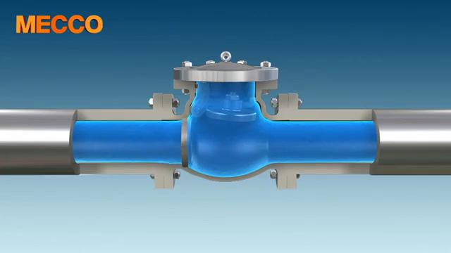 SanoatSantexnika com 18 Swing check valve, Maxbright Group Inc