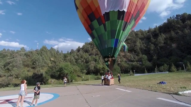 Полет воздушного шара. Бельдерсай. 21 июля 2019 года