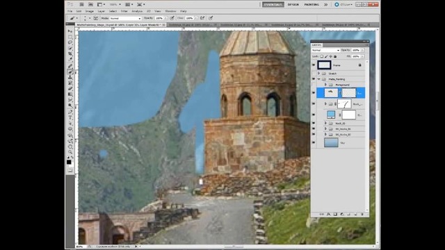 Курс Matte Painting часть 1