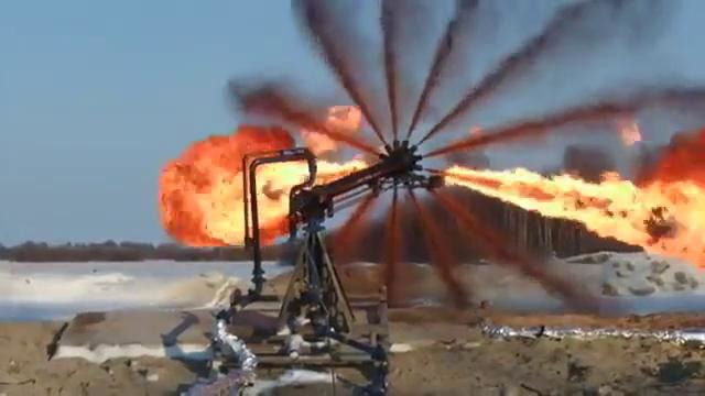 Как сжигают попутный нефтяной газ