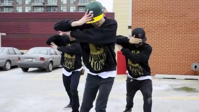 Hip hop dance L.a.style ( Brian Puspos, Jun Quemado, Lan Eastwood )