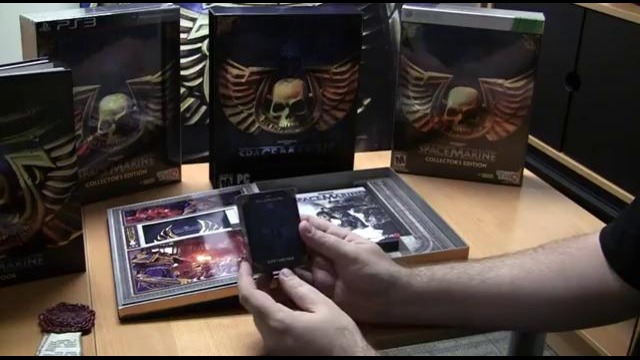 Распаковка Warhammer 40,000: Space Marine Collector’s Edition