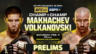 UFC 294: Махачев – Волкановски 2 (Предварительный кард) 22.10.2023 Makhachev vs. Volkanovski 2