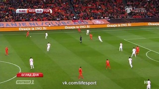 Нидерланды – Турция 1:1 | Чемпионат Европы 2016 Квалификация Обзор Матча